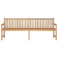 banco de jardin  banco de exterior  silla de jardin de madera maciza de teca 228 cm