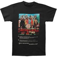 the beatles camiseta manga larga sgt pepper 8 track para mujer