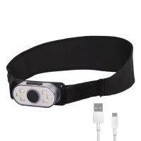 faro led superbrillante recargable montado en la cabeza linterna brillante pequena portatil para deportes