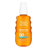 garnier ambre solaire sensitive advanced sun protection water spf50 150ml
