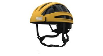 Casco fend one amarillo