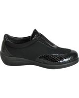 de dcutillas doctor cutillas - zapato para mujer cierre elasticos plan negro