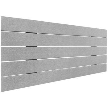 Cabecero De Madera Reciclada Dm Estilo Palet Japones 95x46cm Camas 80/90 - Espigas Gris