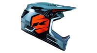 casco integral kenny elite azul rojo