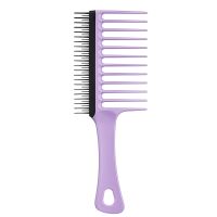 peine de dientes anchos de tangle teezer - lila y negro