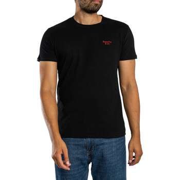 Superdry Camiseta Camiseta Essential con logo Serif para hombre