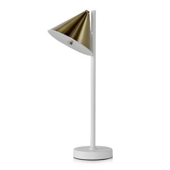 Lampara De Mesa Metalica