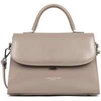 lancaster bolso de mano bolso de mano con solapa y cierre m suave even galet fonce para mujer