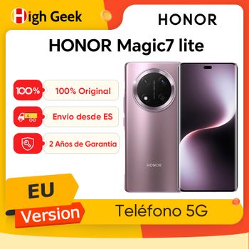 Versión EU Honor Magic7 Lite, Pantalla AMOLED de 6.78 Pulgadas, Cámara Principal de 108MP, 6600mAh, Snapdragon 6 Gen 1, Honor Magic 7 Lite