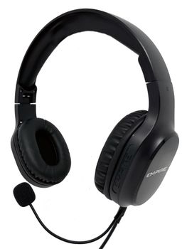 Empire Media EMSP.H15MIC auricular y casco Auriculares Alámbrico Diadema Llamadas/Música/Deporte/Uso diario USB Tipo C Negro