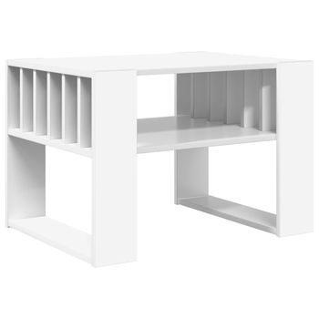 Mesa De Café | Mesa De Centro 66 X 49,5 X 45 Cm Madera De Ingeniería