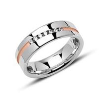 anillo de plata 925 para mujer con circonita