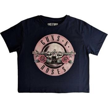 Guns N Roses Tops y Camisetas Classic Logo para mujer