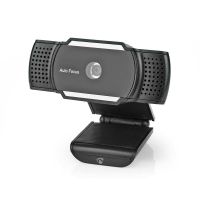 camara web nedis wcam110bk 5 mp full hd usb 20 negro