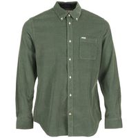 barbour camisa manga larga ramsey tailored cord shirt para hombre