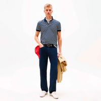 tommy jeans polo de manga corto marino dm0dm20676-0a6
