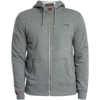 superdry jersey sudadera con capucha y logo esencial para hombre