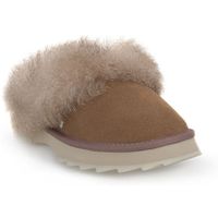 emu pantuflas jolie sharky crimp camel para mujer