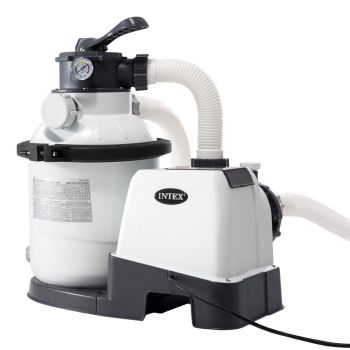 Depuradora de Arena Intex Krystal Clear 4500 litros/ hora 0,25 HP