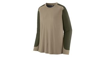 Camiseta de manga larga patagonia dirt craft beige