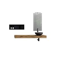 composicion bano 6 piezas astra roble miel en mdf