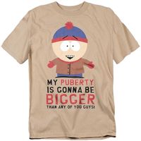 south park camiseta puberty para hombre