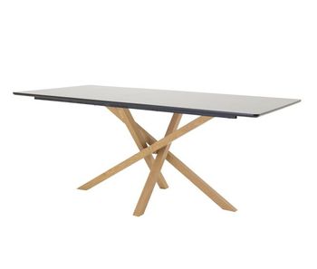 Mesa de comedor piazza 90x180x75 negro