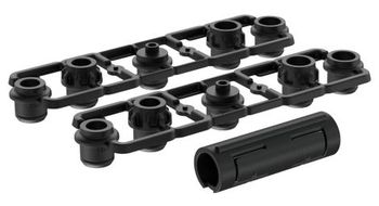 Juego de adaptadores de eje thule fastride de 9 15 mm para portabicicletas de techo thule fastride
