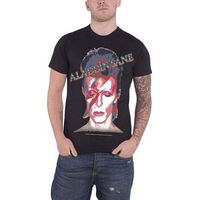 david bowie camiseta manga larga aladdin sane para mujer