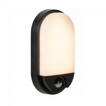Aplique de exterior led sensor movimiento hups (10w)