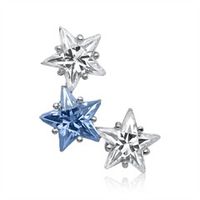 colgante estrella de moda plata 925