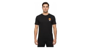 Camiseta de manga corta rubb r take it easy negra