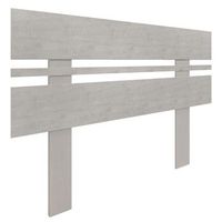 dhome cabecero gris tribal 90cm horizontal estilo ancho con patas madera reciclada dm herrajes incluidos 90cm horizontal ancho gris tribal