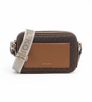 michael kors para mujer 32r5g5vc9b bolso bandolera monograma marron osfa casual poliester