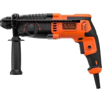 Taladro De Martillo Sds Behs01-qs + 650 Watts Black + Decker