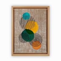 pintura decorativa lienzo lnj51936225105-96136 multicolor 96x136 cm
