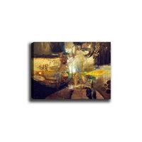 pintura decorativa lienzo canvas tablo-197 multicolor 70x100 cm