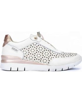 de PIKOLINOS PIKOLINOS CANTABRIA W4R-6584 ZAPATILLA DEPORTIVA DE PIEL PERFORADA NATA