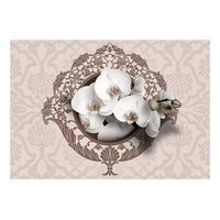 papel pintado 3d - royal orchids 200x140 cm