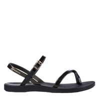 ipanema sandalias black-gold black ip 82842-21112