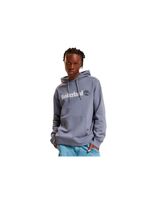 sudadera timberland kennebec river linear logo hoodie folkstone gris hombre