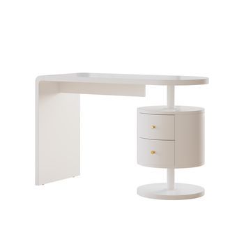 Escritorio Lara 120 X 50 Cm Con 2 Cajones Vicco
