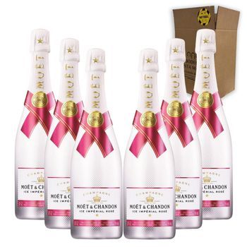 Champagne Ice Impérial Rosé A.o.c. Champagne 75 Cl 12 % Pack 6 Botellas