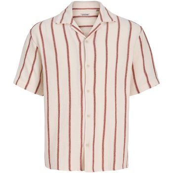 Jack & Jones Camisa manga corta Coba Stripe Resort Shirt para hombre