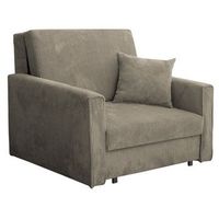sillon columbus 190 de color marron claro tapiz 85x103x98cm