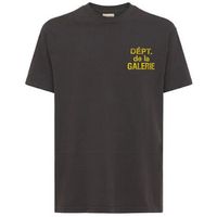 gallery dept camiseta t-shirt french tee black yellow para mujer