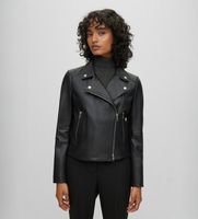 boss para mujer 50513860 chaqueta biker saleli4 negro 36 casual ecopiel