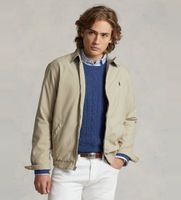 polo ralph lauren para hombre 710548506002 chaqueta con doble fuelle beige xl casual algodon poliester