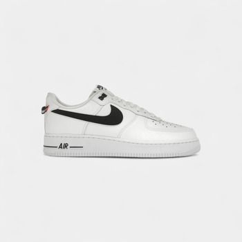 Nike Zapatillas Air Force 1 Low '07 LV8 White Black Bright Crimson para hombre