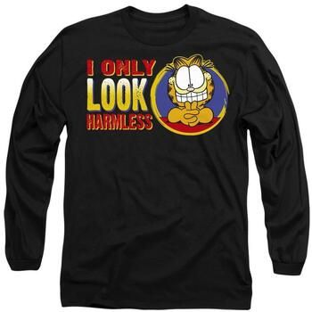 Garfield Camiseta manga larga I Only Look Harmless para mujer